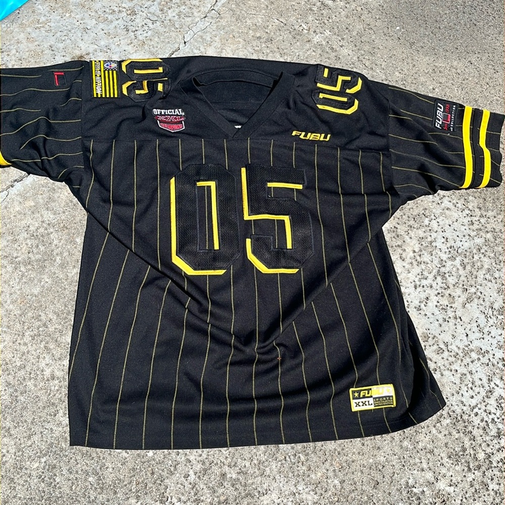 FUBU 05 STEELERS STEELER NATION Y2K Jersey